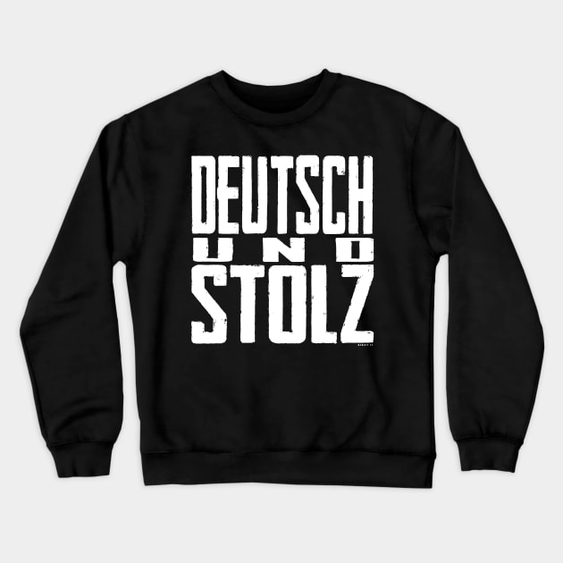 DEUTSCH PROUD - (GERMAN PROUD) Crewneck Sweatshirt by Illustratorator